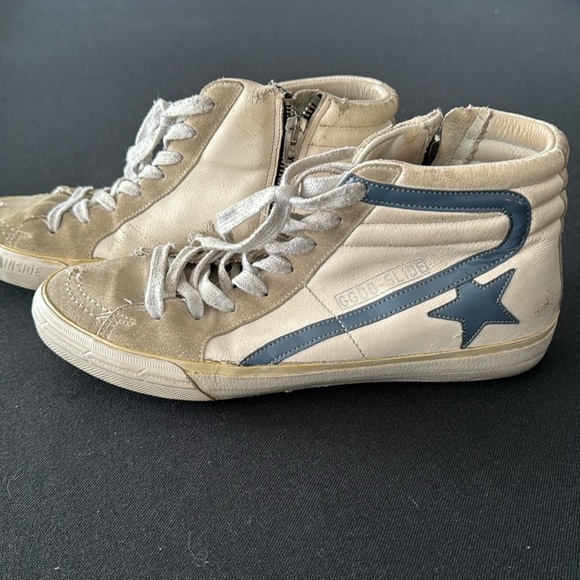Golden Goose “slide” high top sneakers - Picture 5 of 9